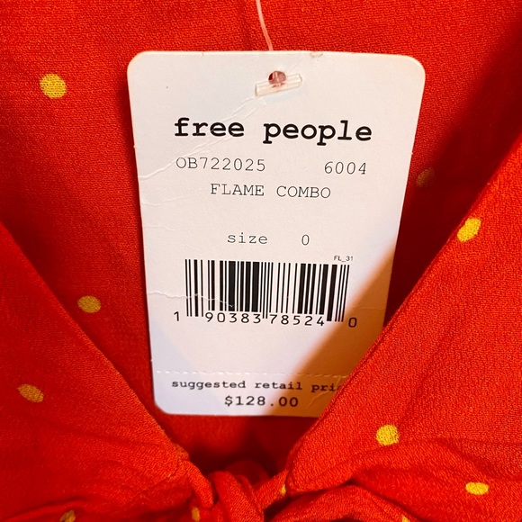 NWT Free People x Revolve All Yours Dress 0 - Picture 6 of 7